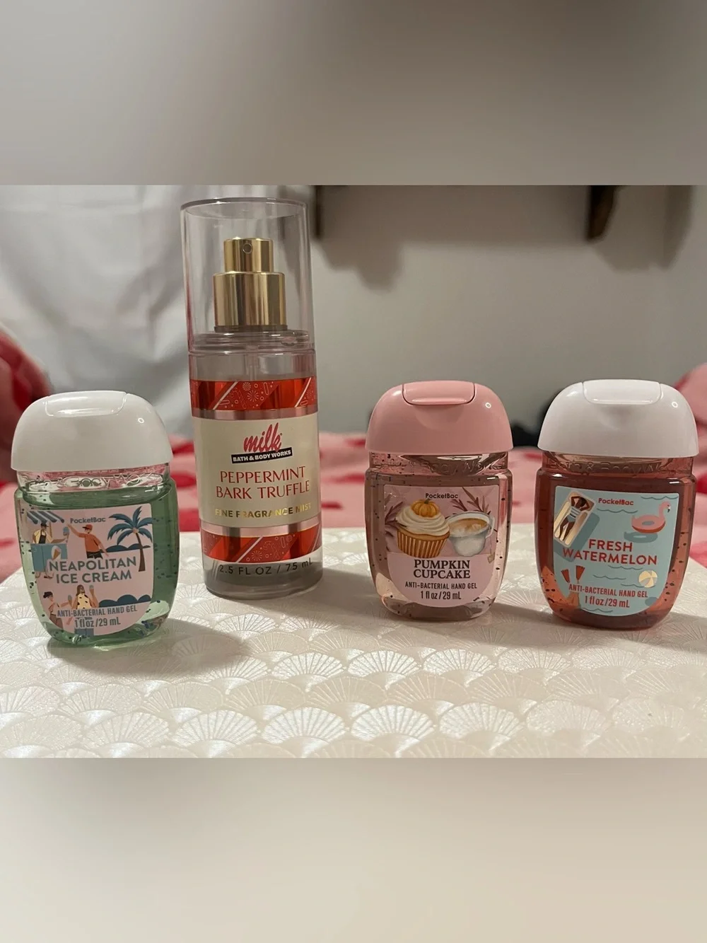 (Seasonal) Bath & Body Works - Hand Sanitizers & Body Mist Bundle